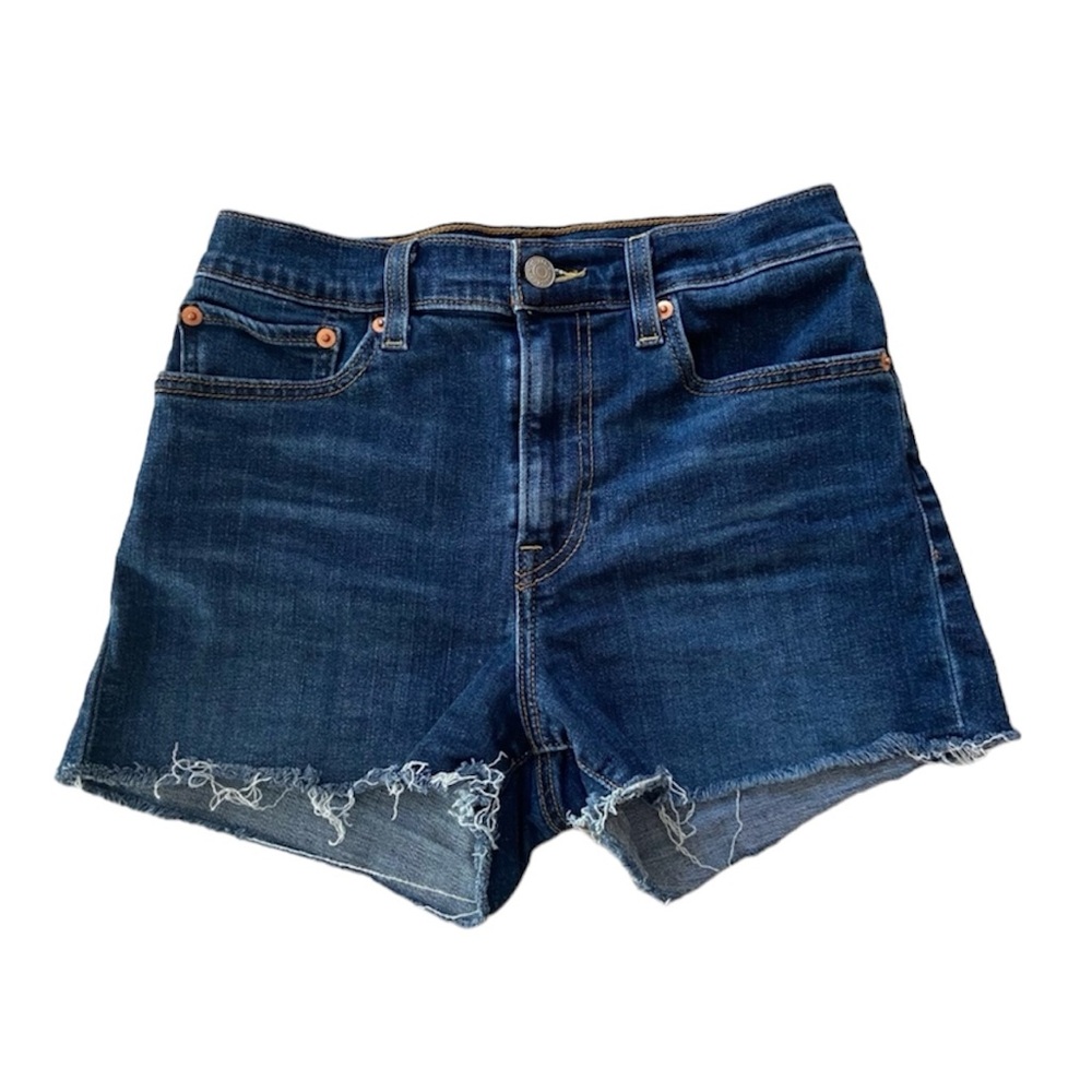 Levi’s high rise cut off shorts size 4
